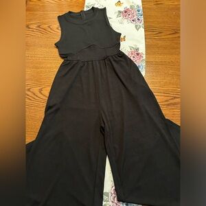 CIDER Jumpsuit for Women Sleeveless Wide Leg